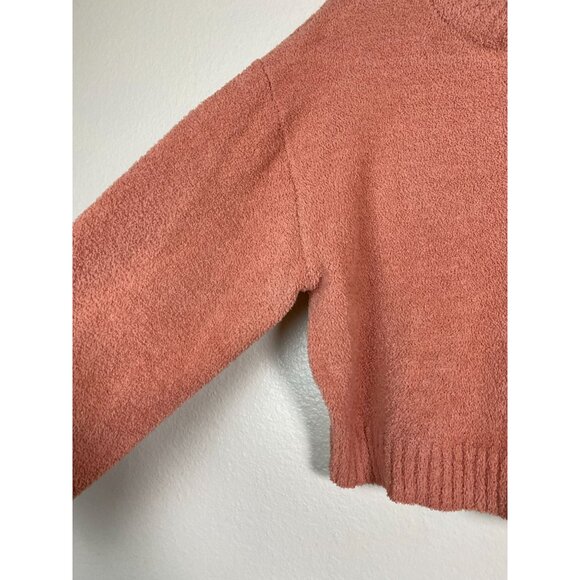 UGG Womens Cozy Teddy Sweater Size XL Cozy Warm Orange Fall Winter Pumpkin - Picture 11 of 13